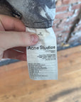 ACNE STUDIOS FACE SPRAY PRINT SHIRT ‘BLACK/GRAY’