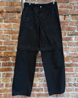 DRIES VAN NOTEN CONVERTIBLE PANTS ‘BLACK’