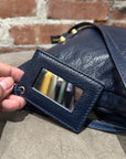 BALENCIAGA SMALL DAY MESSENGER CITY BAG ‘NAVY’