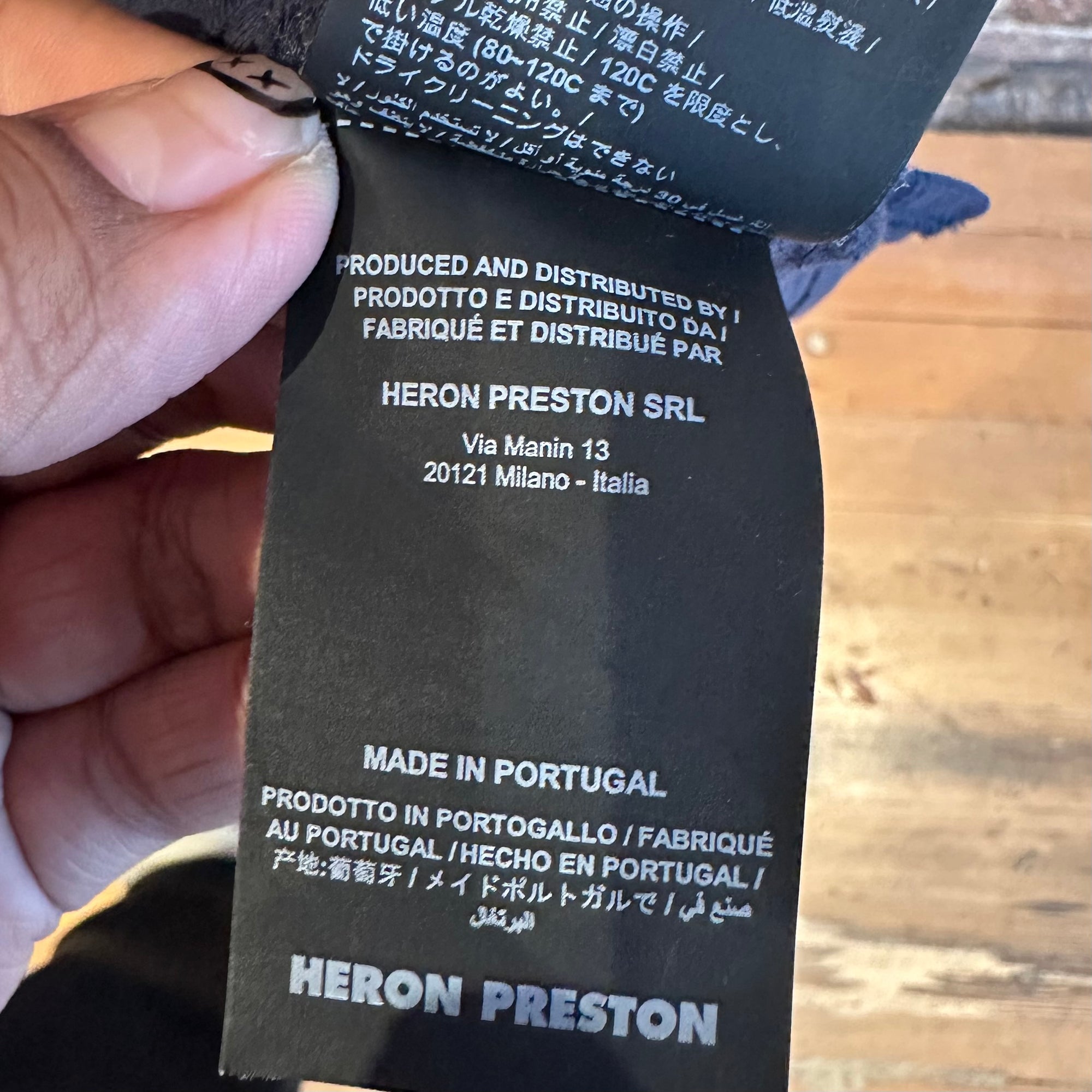 HERON PRESTON SEOUL EXCLUSIVE LONGSLEEVE ‘MULTI’