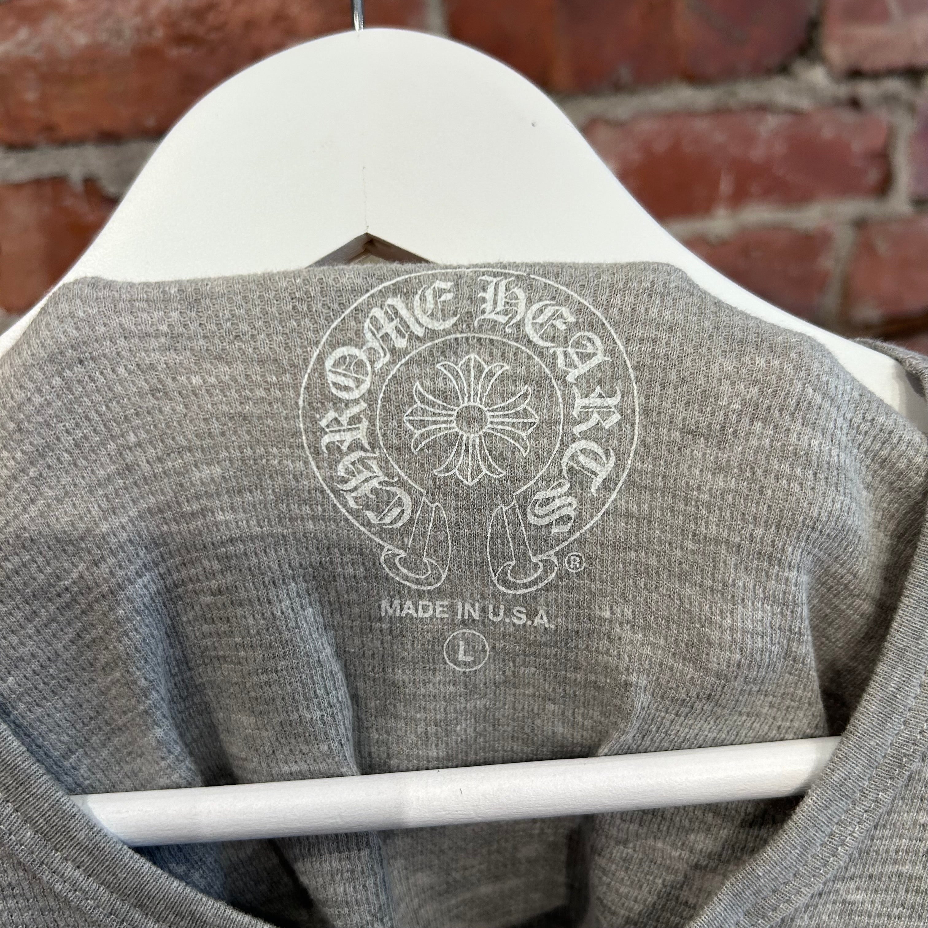 CHROME HEARTS DAGGER VINE LONGSLEEVE THERMAL 'GREY' – Sadō Room
