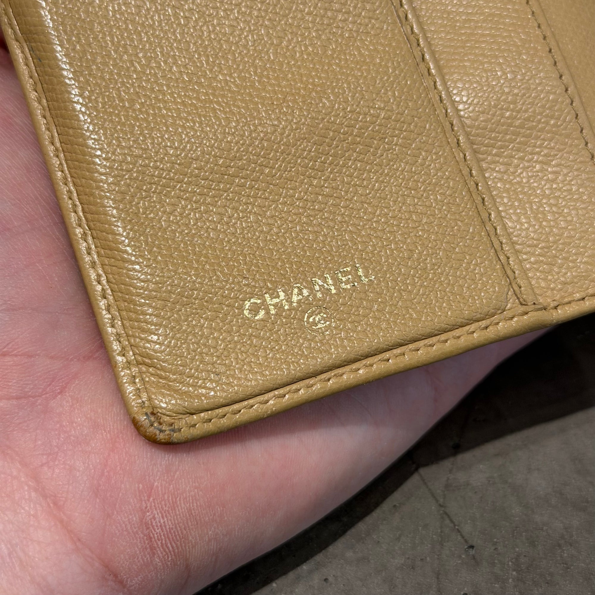 CHANEL MULTI-SLOT LONG WALLET ‘TAN’