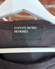 ENFANTES RICHES DÉPRIMÉS DISTRESSED LOGO TEE ‘BLACK’