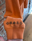 CHROME HEARTS DAGGER VINE CREWNECK ‘ORANGE’
