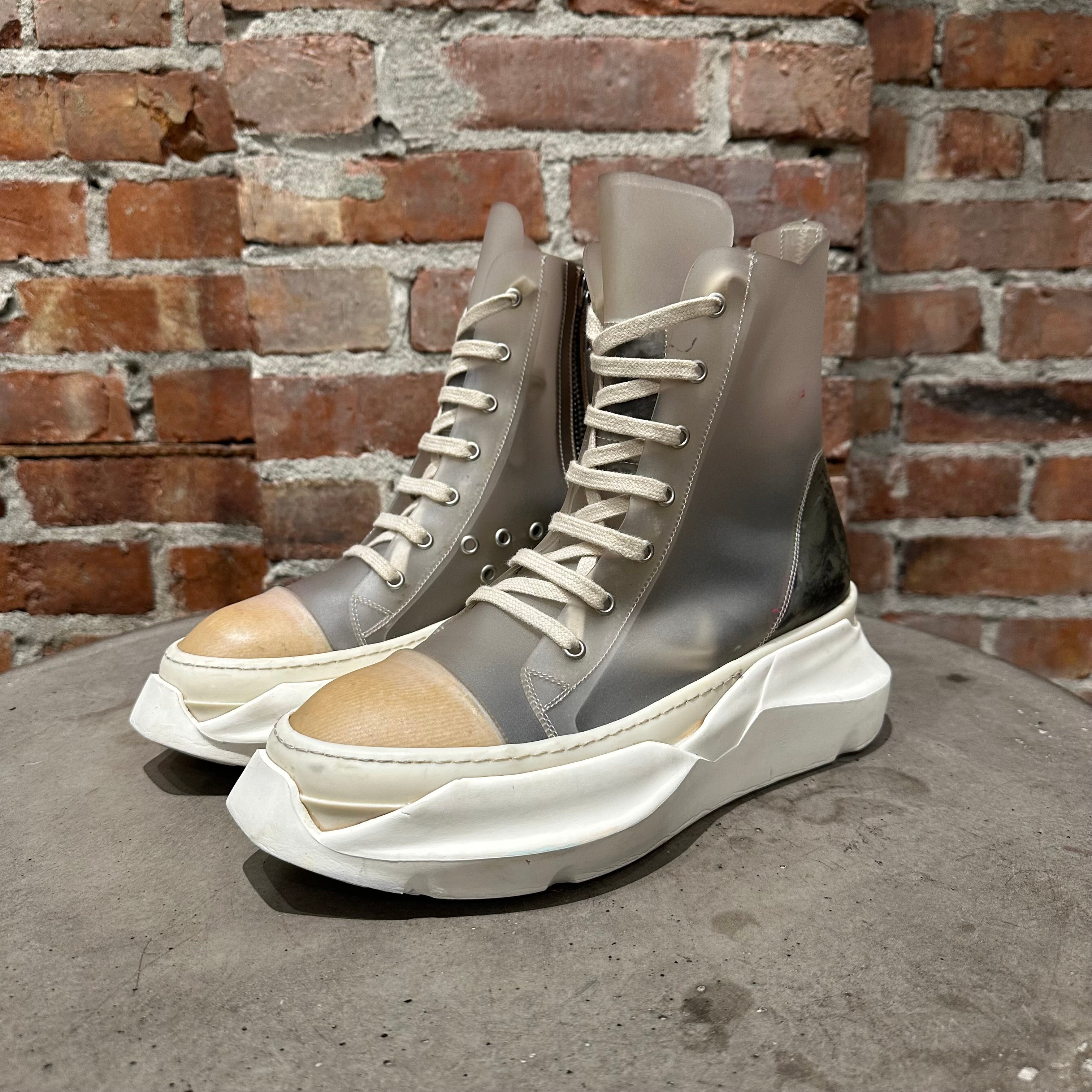 RICK OWENS DRKSHDW TRANSLUCENT ABSTRACT RAMONES 'CLEAR' – Sadō Room