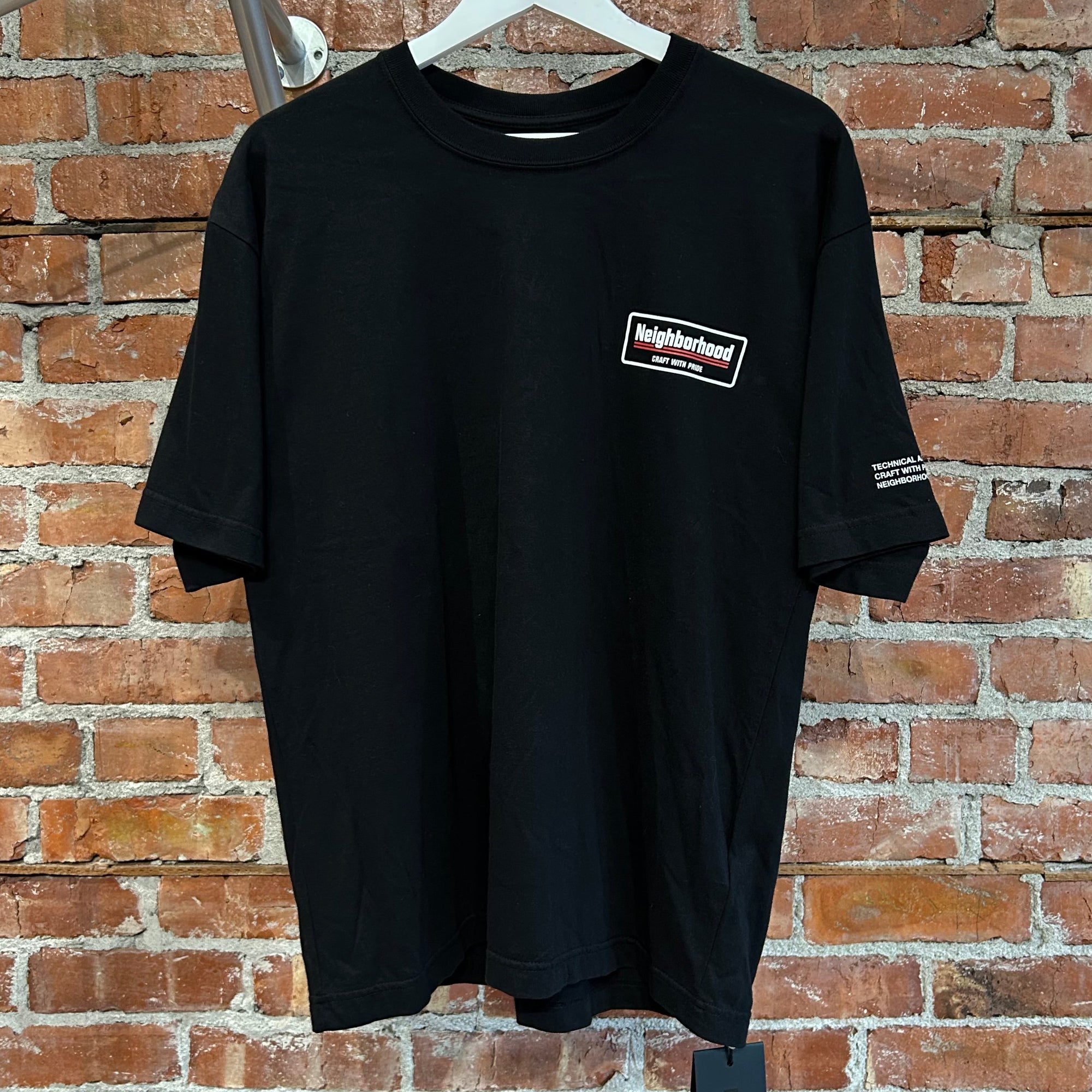 NEIGHBORHOOD CRAFT WITH PRIDE BOX LOGO TEE ‘BLACK’