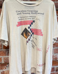 PALY HOLLYWOOD SS25 C0CAINE CRAVING TEE ‘WHITE’