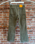 GALLERY DEPT RECYCLED RECONSTRUCTION FLARE PANTS ‘GREEN’