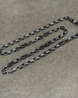 CHROME HEARTS 18” PAPER CHAIN NECKLACE ‘SILVER’