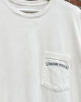 CHROME HEARTS VINTAGE FLORAL STAR POCKET TEE ‘WHITE’