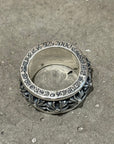CHROME HEARTS PLUS CROSS SPINNER RING ‘SILVER’