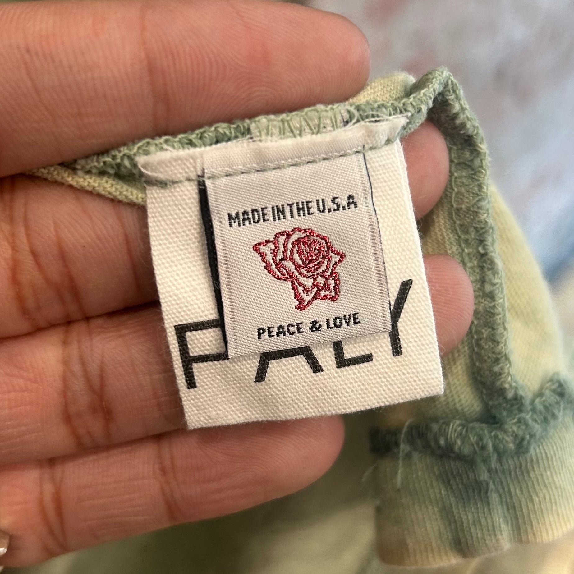 PALY HOLLWOOD BETHLEHEM LONGSLEEVE ‘GREEN’