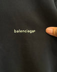 BALENCIAGA CLASSIC LOGO HOODIE ‘BLACK’