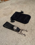 CHROME HEARTS LEATHER BELT LOOP ‘BLACK’