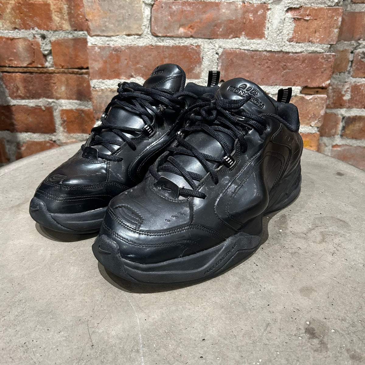 MARTINE ROSE X NIKE AIR MONARCH SNEAKERS ‘BLACK’