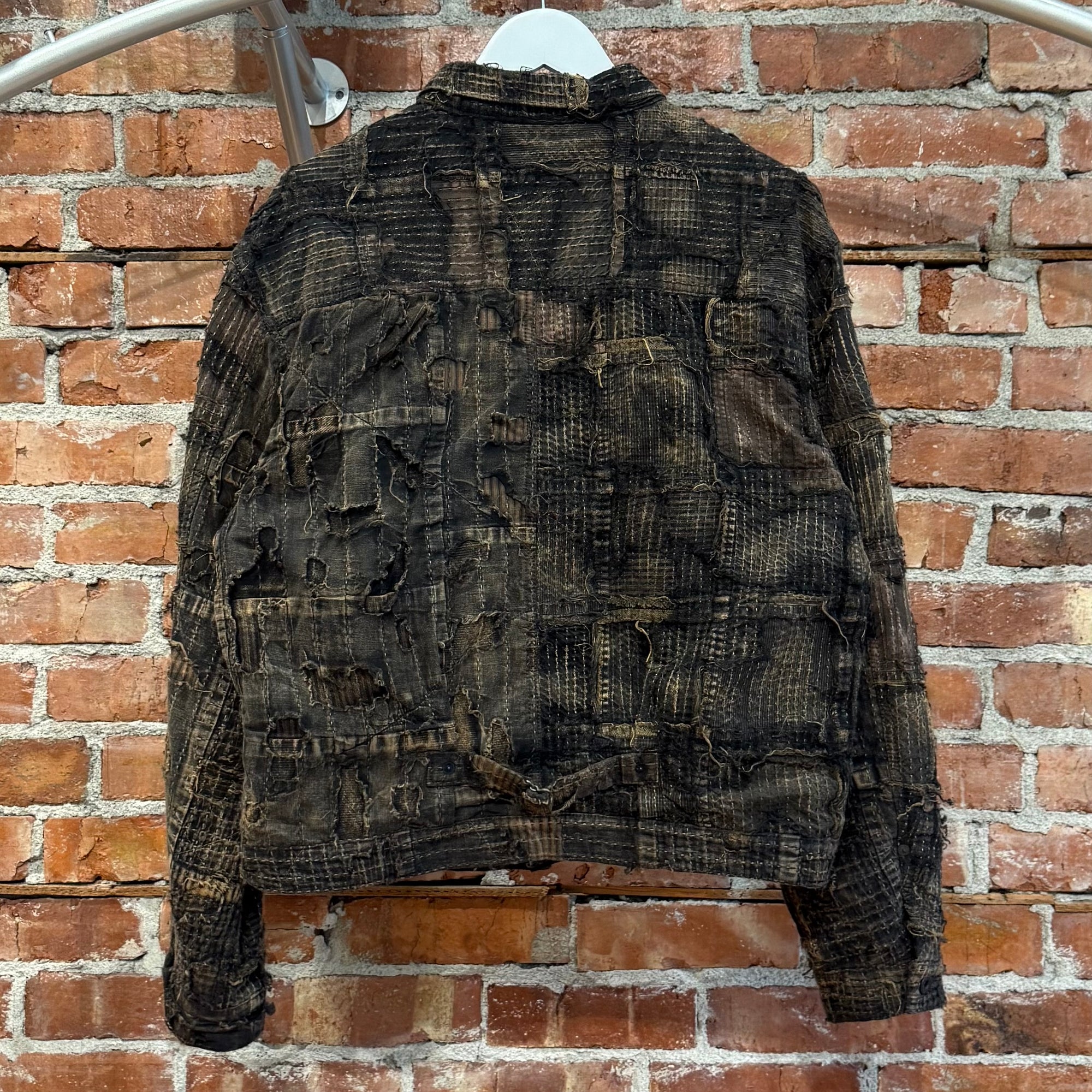 KAPITAL TEA CORE SPRING 1ST BORO JACKET ‘BLACK INDIGO’