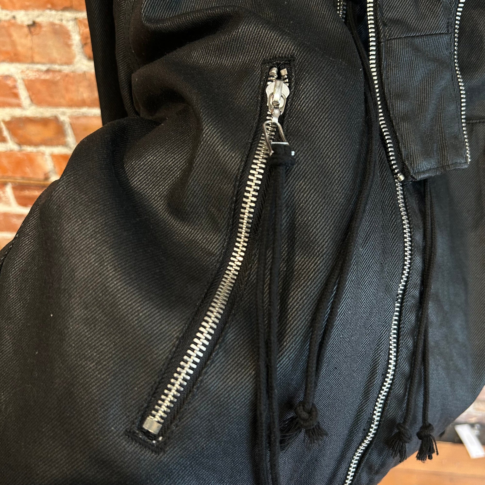 SOMAR PERIL WAXED MOTO JACKET ‘BLACK’