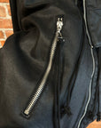 SOMAR PERIL WAXED MOTO JACKET ‘BLACK’