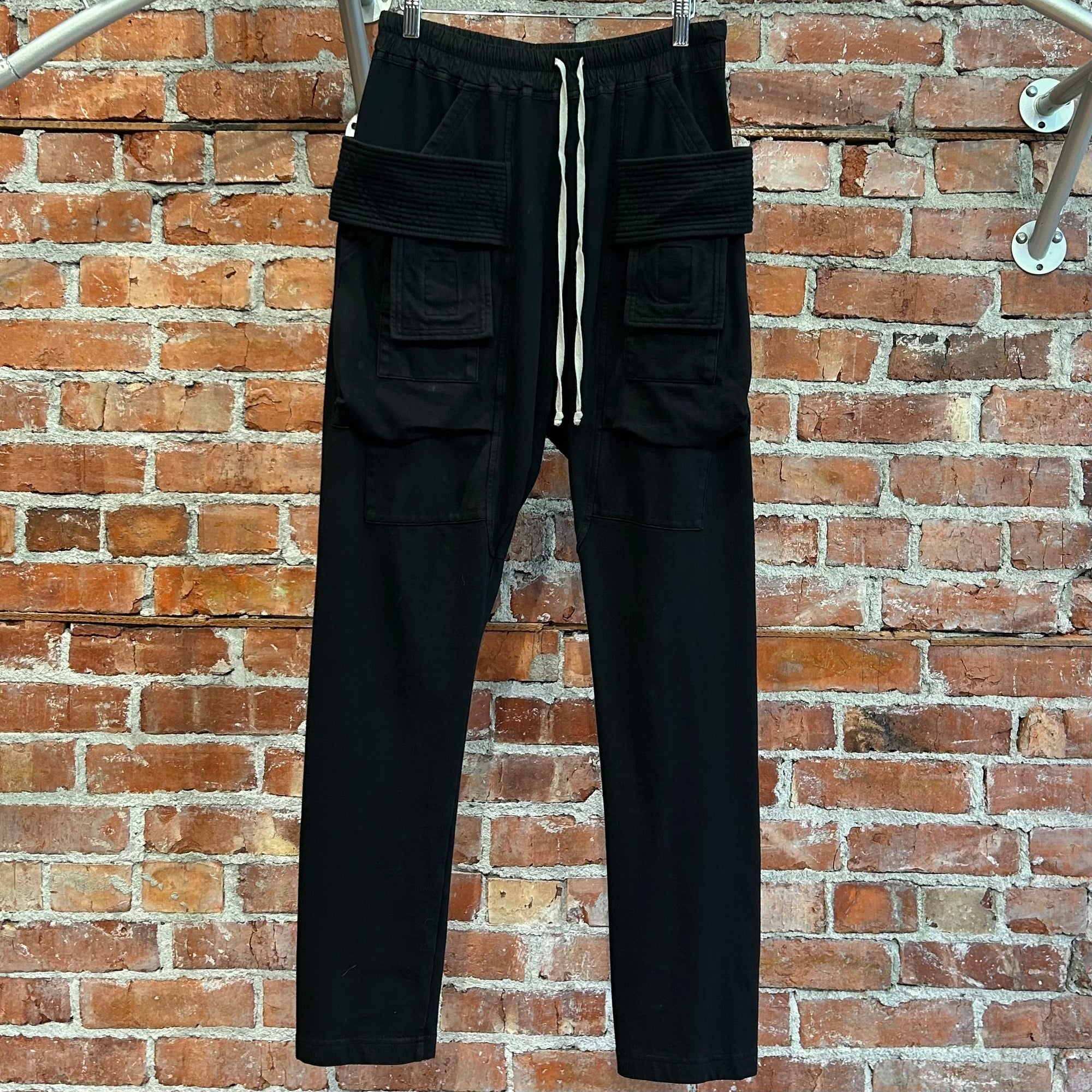 RICK OWENS SS24 LIDO DRKSHDW RIG CREATCH CARGOS ‘BLACK’