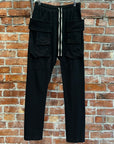 RICK OWENS SS24 LIDO DRKSHDW RIG CREATCH CARGOS ‘BLACK’