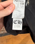 CHROME HEARTS FADED T-BAR ZIP HOODIE ‘BLACK’
