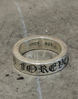 CHROME HEARTS 6MM FOREVER SPACER RING ‘SILVER’