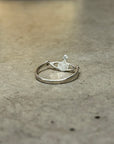 VIVIENNE WESTWOOD FLIP RING 'SILVER'