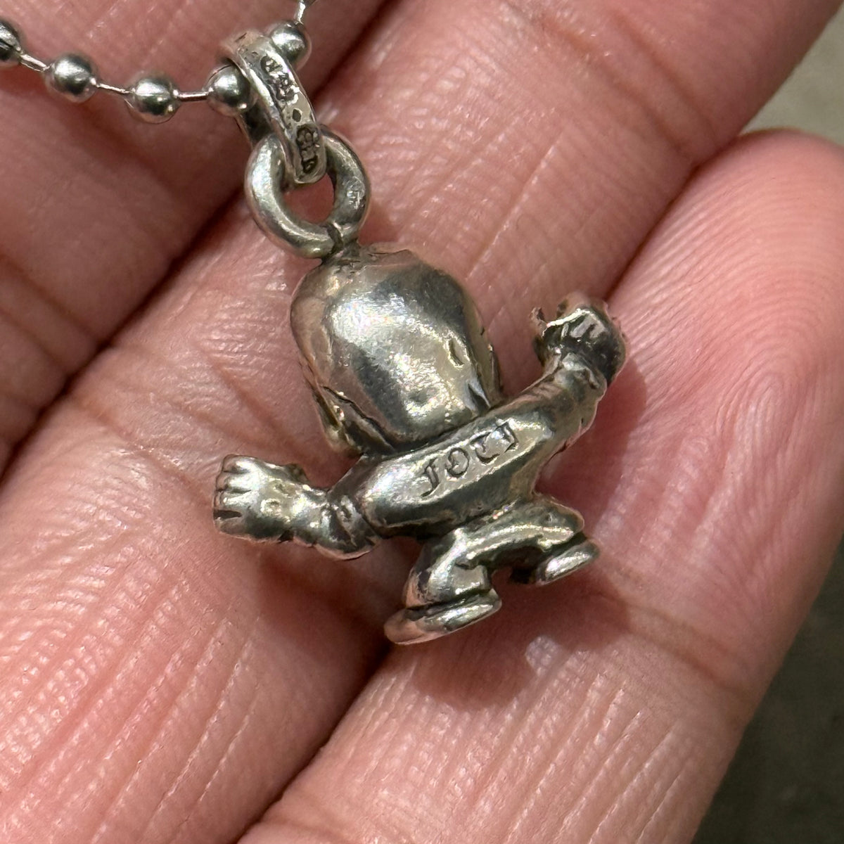 CHROME HEARTS FOTI HARRIS TEETER NECKLACE ‘SILVER’
