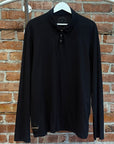 CHROME HEARTS PLUS CROSS POLO LONGSLEEVE ‘BLACK’