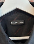 BALENCIAGA MULTI-LOGO SHIRT ‘BLACK’
