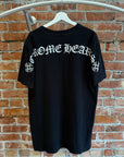 CHROME HEARTS BANNER PRINT TEE ‘BLACK’