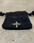 CHROME HEARTS CROSS BUBBLEGUM RING ‘SILVER’