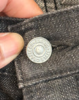 EVISU LOT 2000 CHAIN STITCH GULL DENIM ‘BLACK’