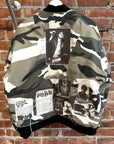 RAF SIMONS BOOTLEG PUNK ICON RIOT BOMBER JACKET ‘SNOW CAMO’