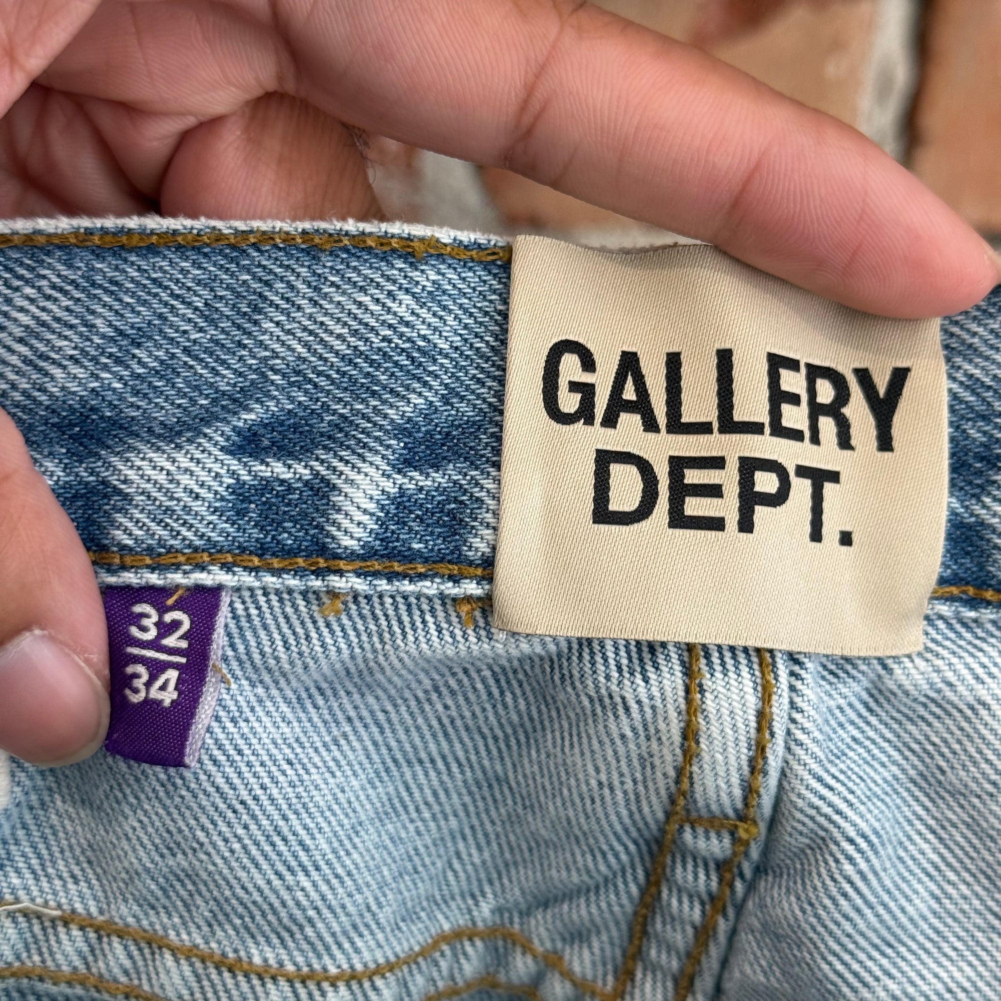 GALLERY DEPT. MELROSE WIDE LEG DENIM ‘BLUE’
