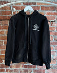 CHROME HEARTS VINE DAGGER ZIP UP THERMAL HOODIE ‘BLACK’