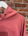 AIMÉ LEON DORE SS21 UNIFORM HOODIE ‘CORAL’