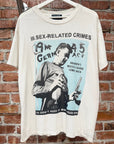 ENFANTS RICHES DEPRIMES FW25 SEX RELATED CRIMES TEE ‘WHITE’
