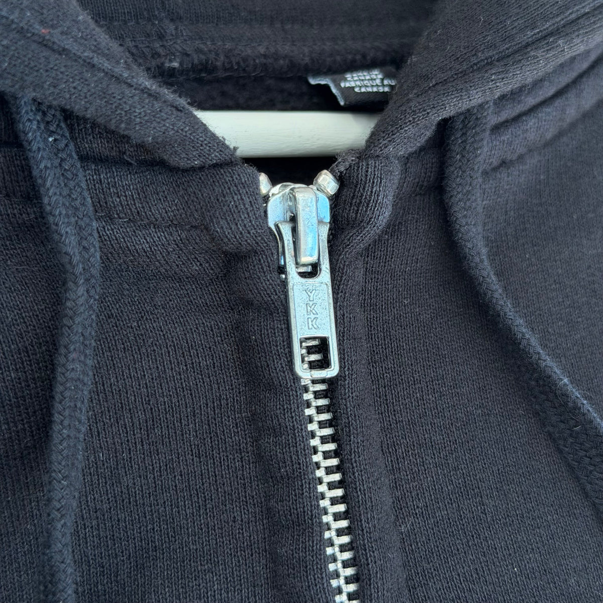 SUPREME SS26 MM6 MAISON MARGIELA BOX LOGO ZIP HOODIE ‘BLACK’
