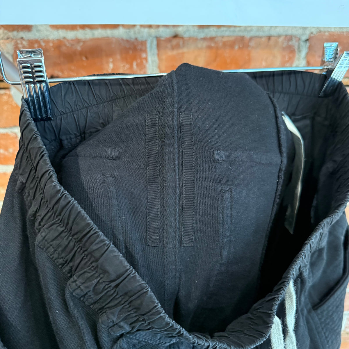 RICK OWENS FW21 GETHSEMANE DRKSHDW RIG CREATCH CARGOS ‘BLACK’
