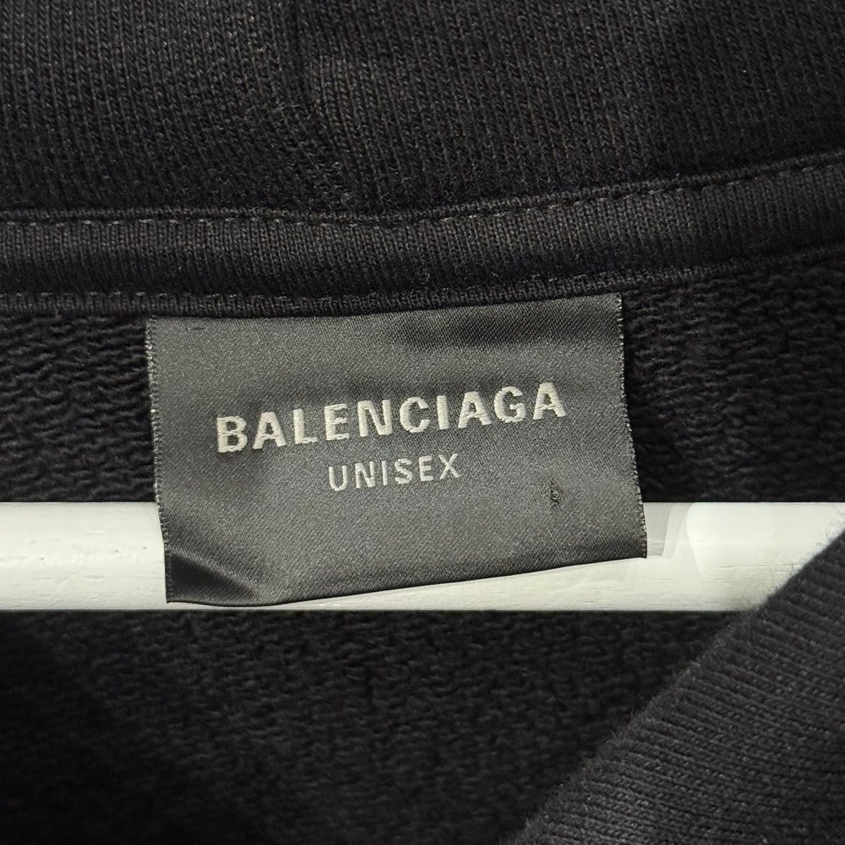 BALENCIAGA FW24 WORLD FOOD PROGRAMME ZIP HOODIE ‘BLACK’