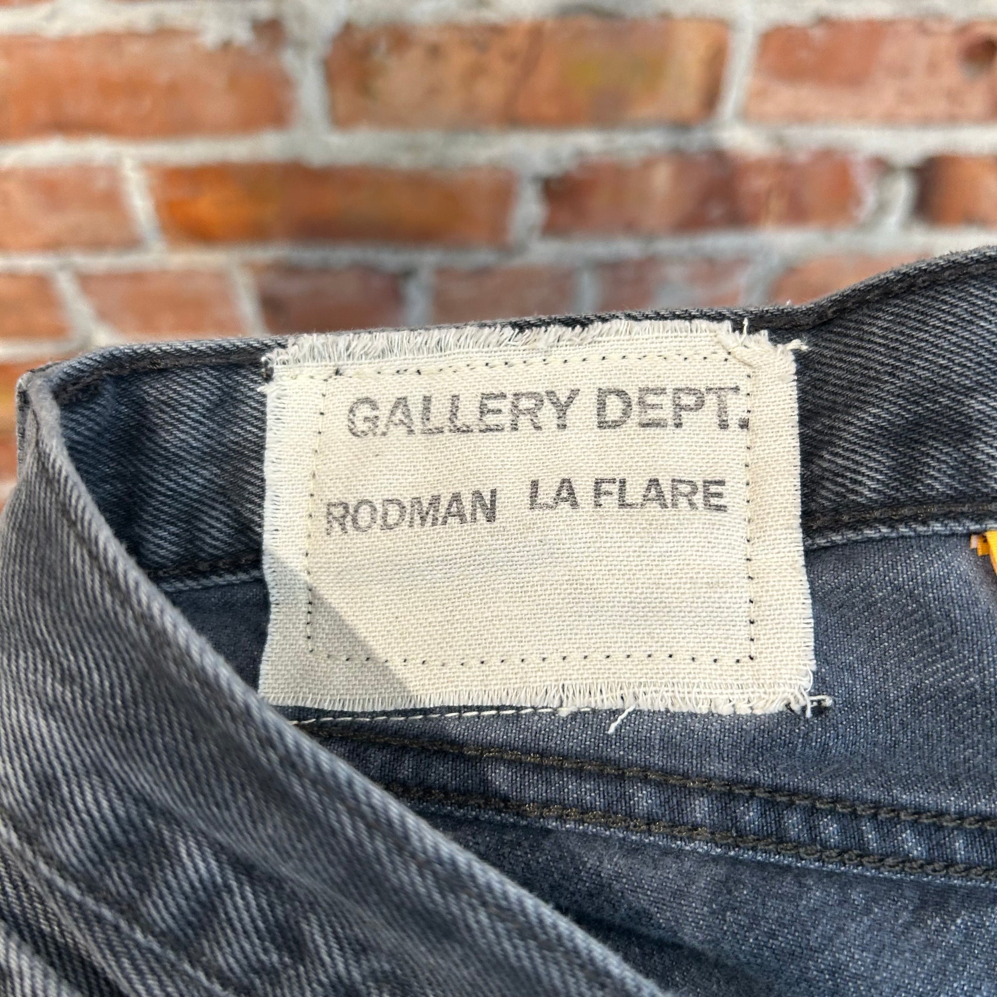 GALLERY DEPT. STUDDED LA FLARE DENIM ‘VINTAGE BLACK’