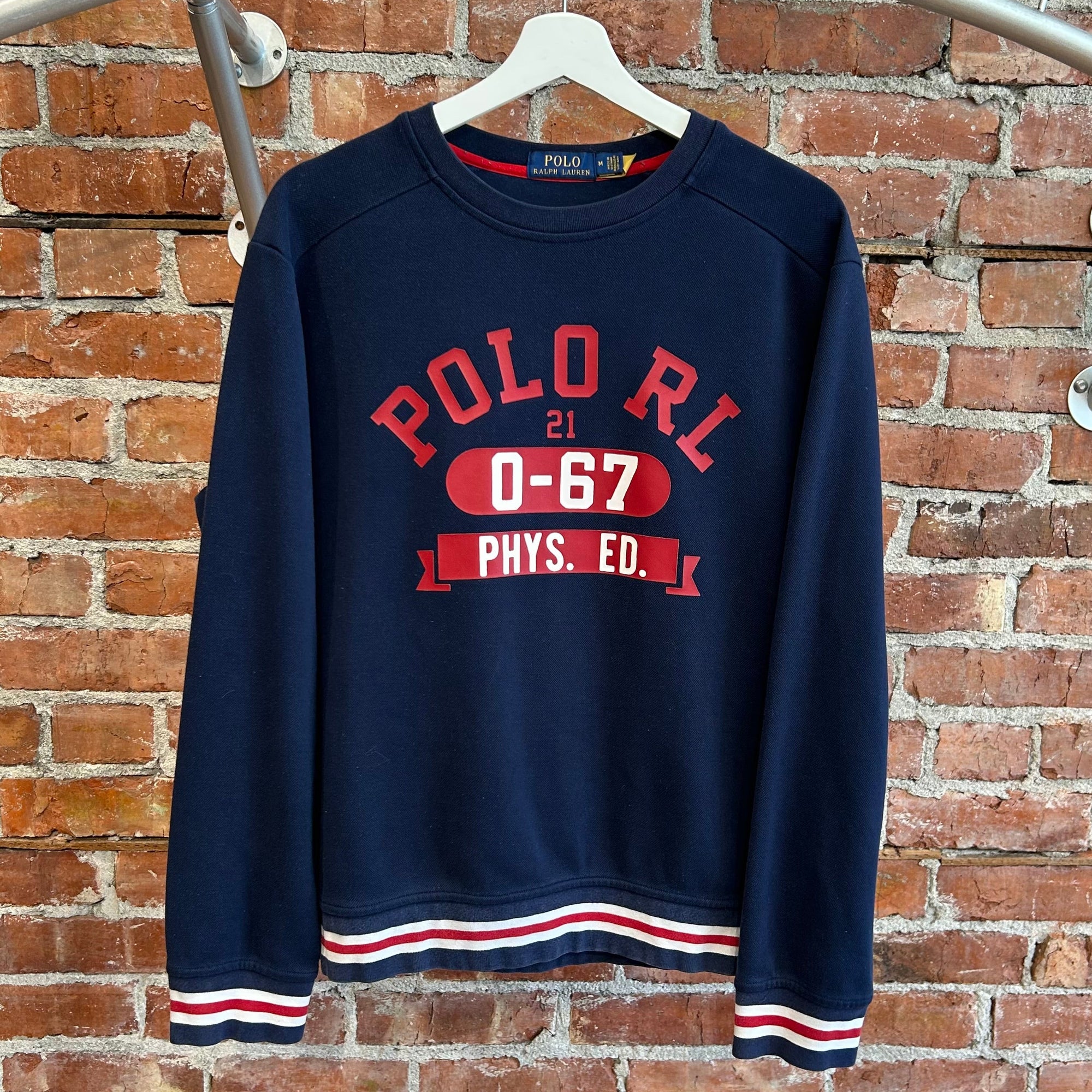 POLO RALPH LAUREN PHYS ED CREWNECK ‘NAVY’