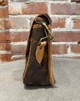 LOUIS VUITTON VINTAGE MONOGRAM SIDE BAG ‘BROWN’