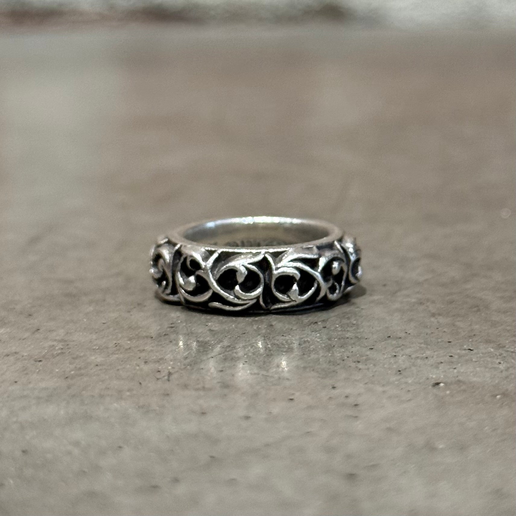CHROME HEARTS ETERNITY VINE RING ‘SILVER’