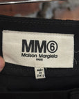 MARGIELA MM6 DISTRESSED TROUSERS ‘BLACK’