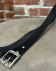 DEAL DESIGN DOUBLE GATE BELT 'BLACK/SILVER'