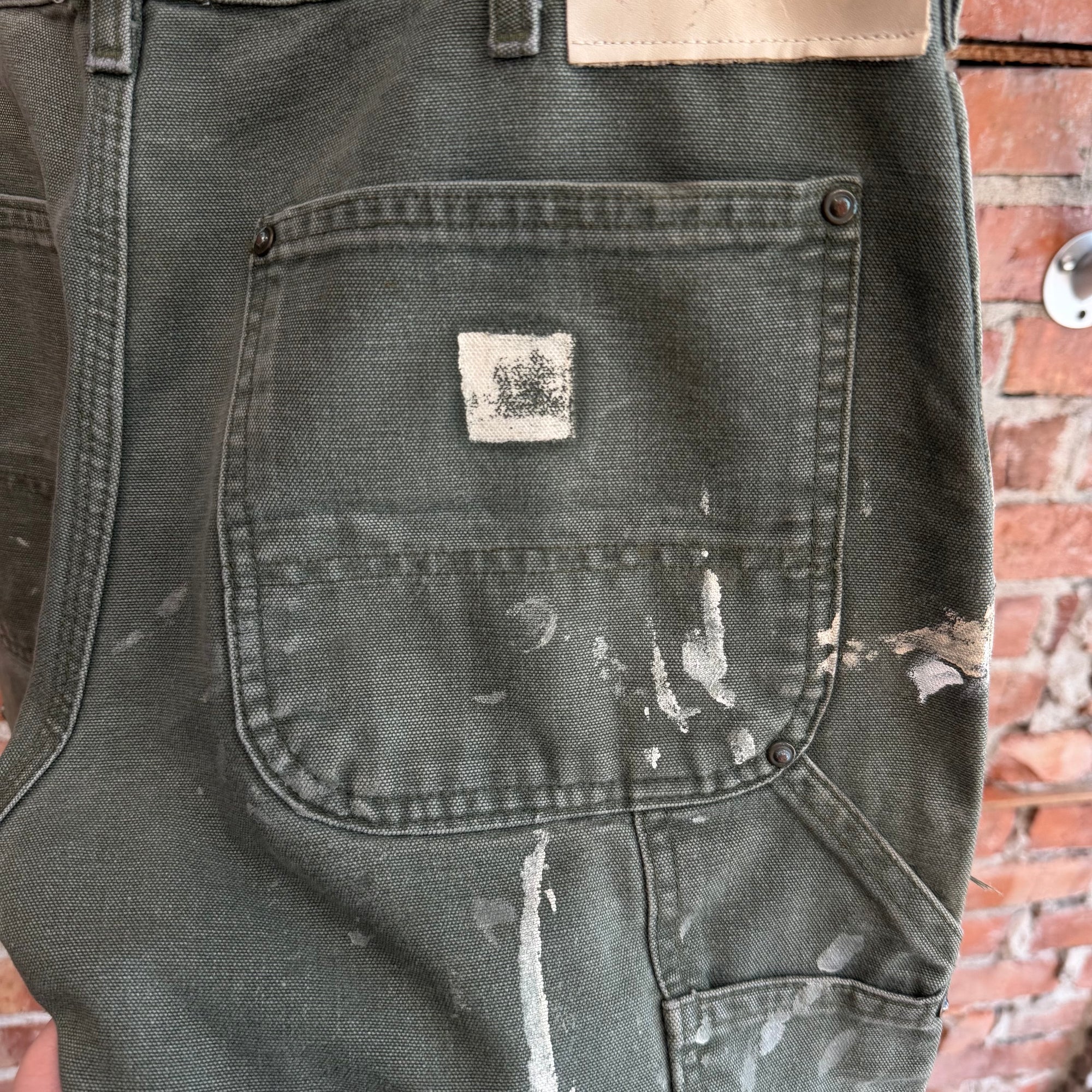 GALLERY DEPT. LA FLARE CARPENTER PANTS ‘OLIVE’