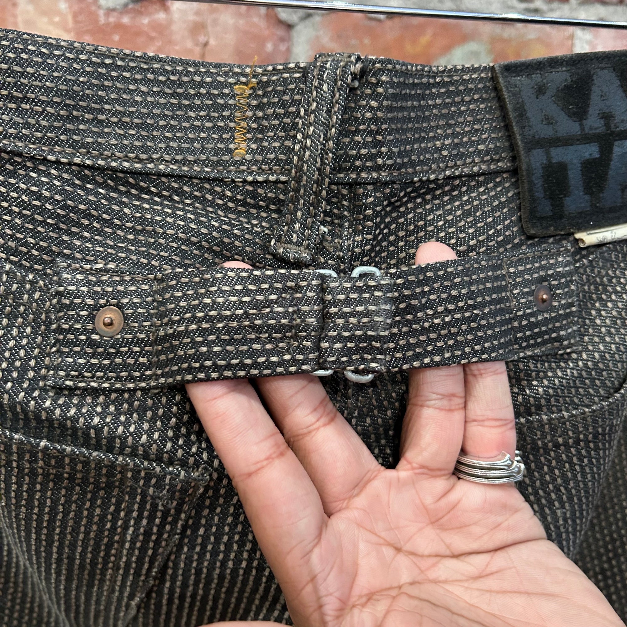 KAPITAL KOUNTRY MUD DYED CENTURY DENIM ‘BROWN’