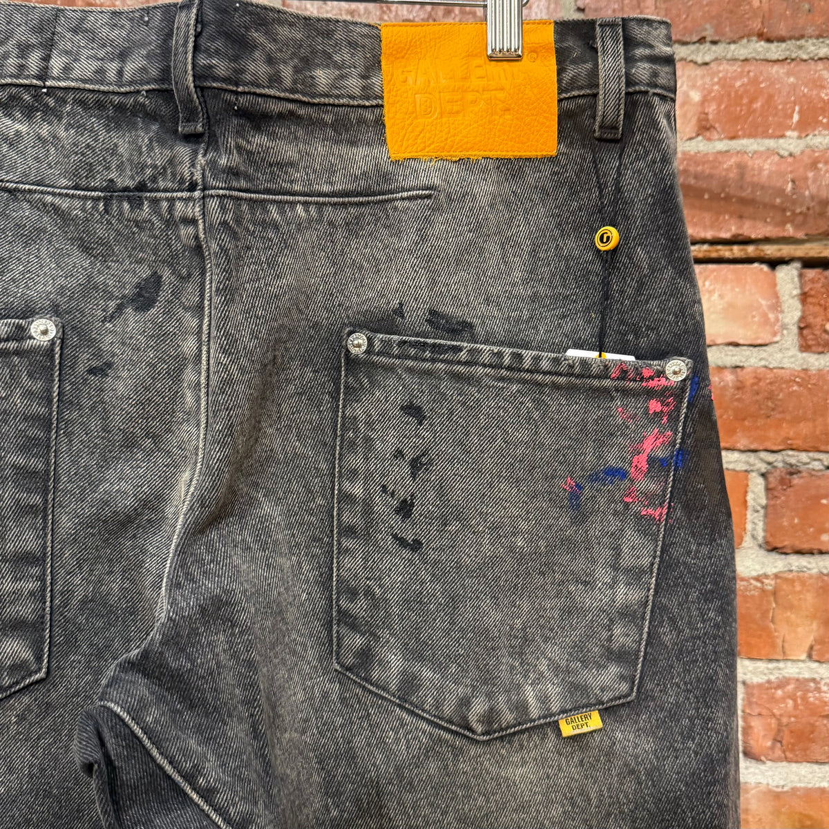 GALLERY DEPT. ZIP PAINTER DENIM ‘BLACK’